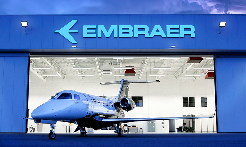 BNDES financia exportação de aeronaves Embraer impulsionando a balança comercial do Brasil