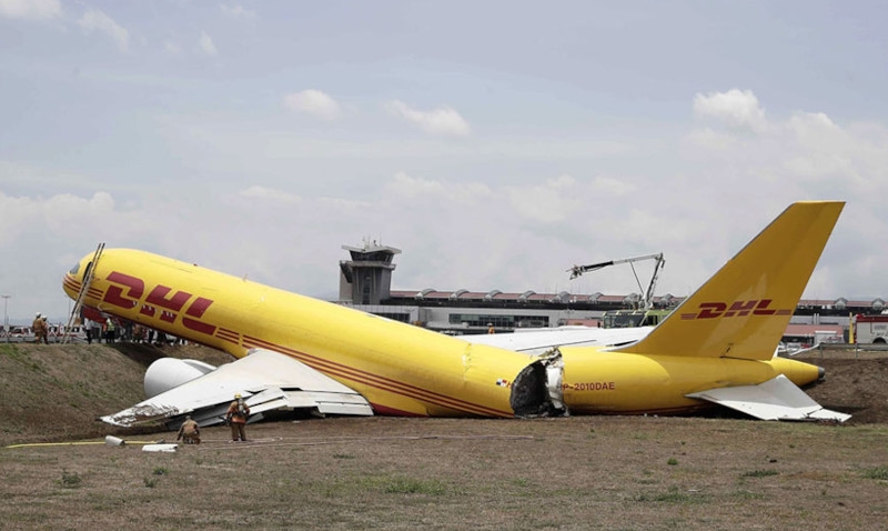 Avião de carga da DHL cai durante vôo da Alemanha para Lituânia