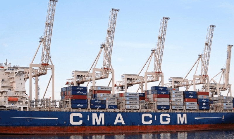 CMA CGM anuncia novas sobretaxas em rotas entre Brasil e Europa a partir de novembro