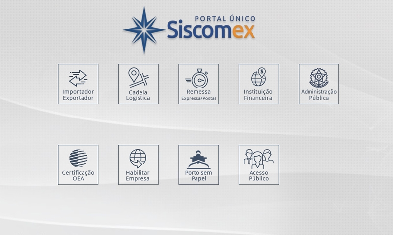 Declarações de importação no Portal Único do Siscomex em 2024