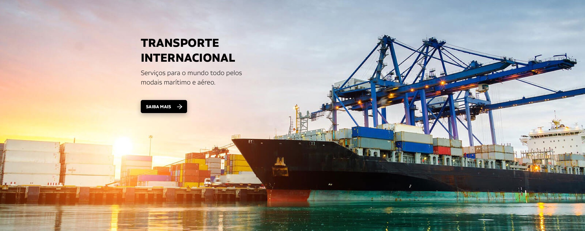 Transporte internacional: Serviços para o mundo todo pelos modais marítimo e aéreo